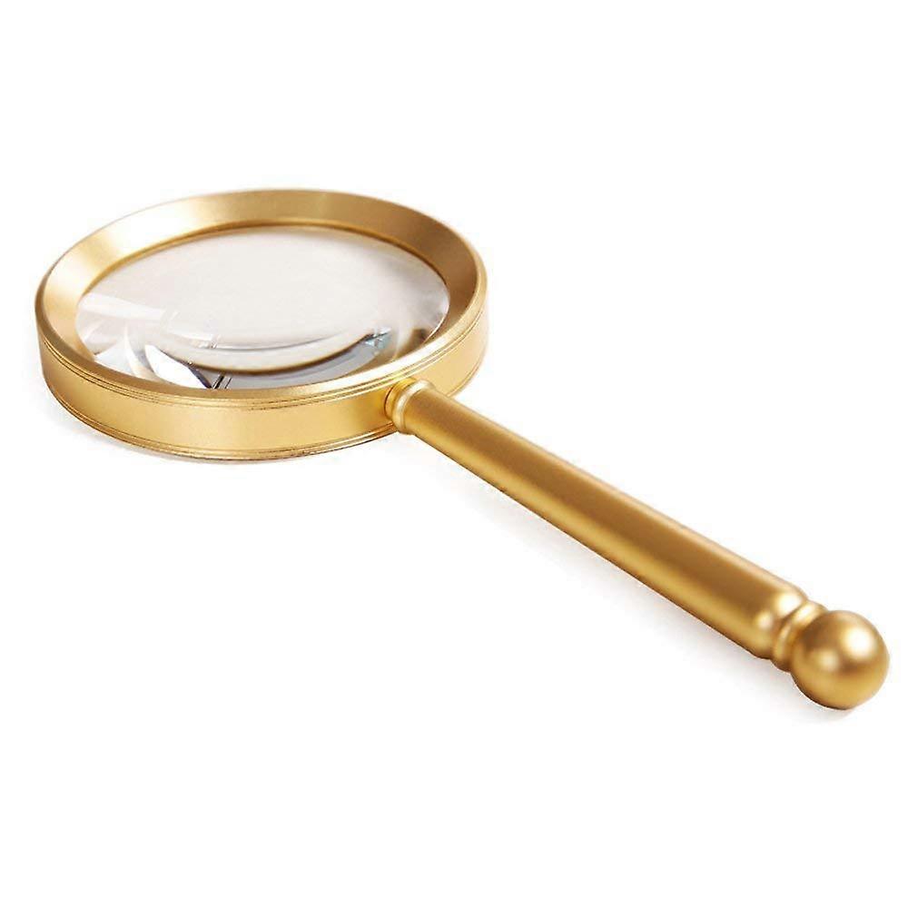 Handheld magnifying glass 8X 10X HD zoom lens with illumination, A: Small 185 * 83 * 70 mm, B: Large 200 * 103 * 85 mm.