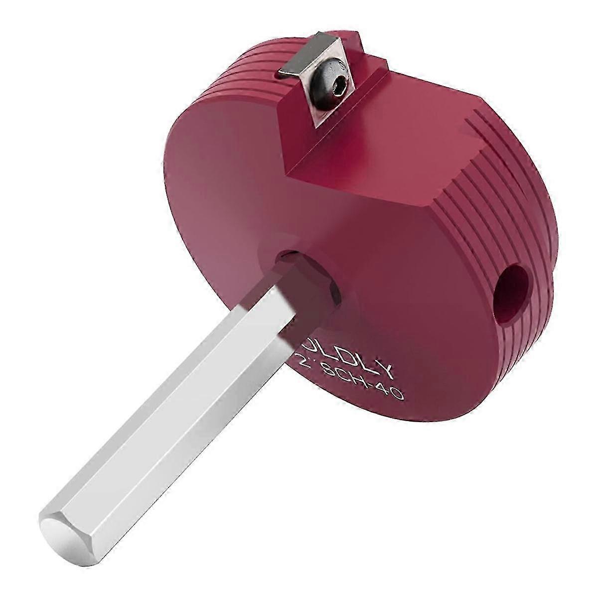PVC Pipe Reamer with Hexagonal Shaft - Joint Saver Tool for Easy Pipe Connections and Repairs