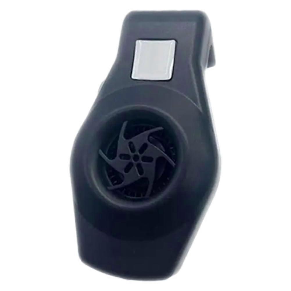 Black Quiet Fan for Aquariums - Portable Cooling Fan for 20-30 Gallons, Energy-Efficient and Compact