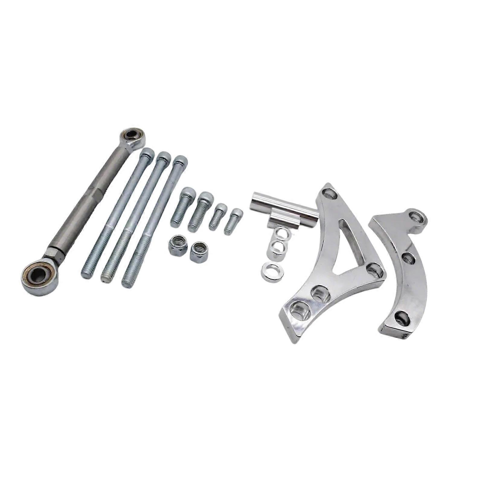 Aluminum  Generator Bracket Generator Mount Generator Support Frame enhances  Stability & Durability for SBD318   Silver