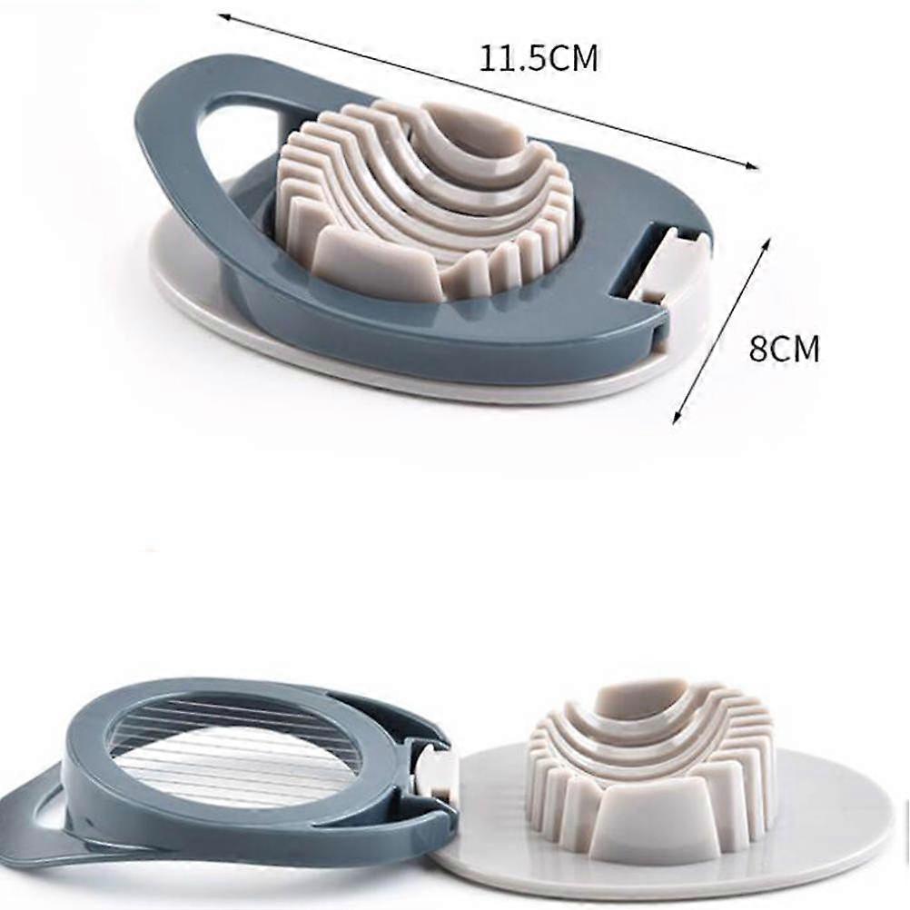 Æggeskærer Multifunktionel Skandinavisk Stil Køkkengadget Grå Blå 2 Stk.