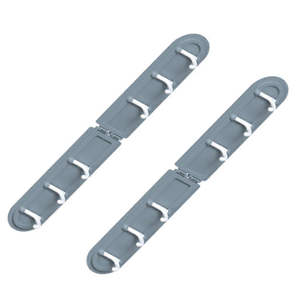 Creative Hat Hook Wall Mounted Hanger Square Shape Hallway Home Users 2Pcs