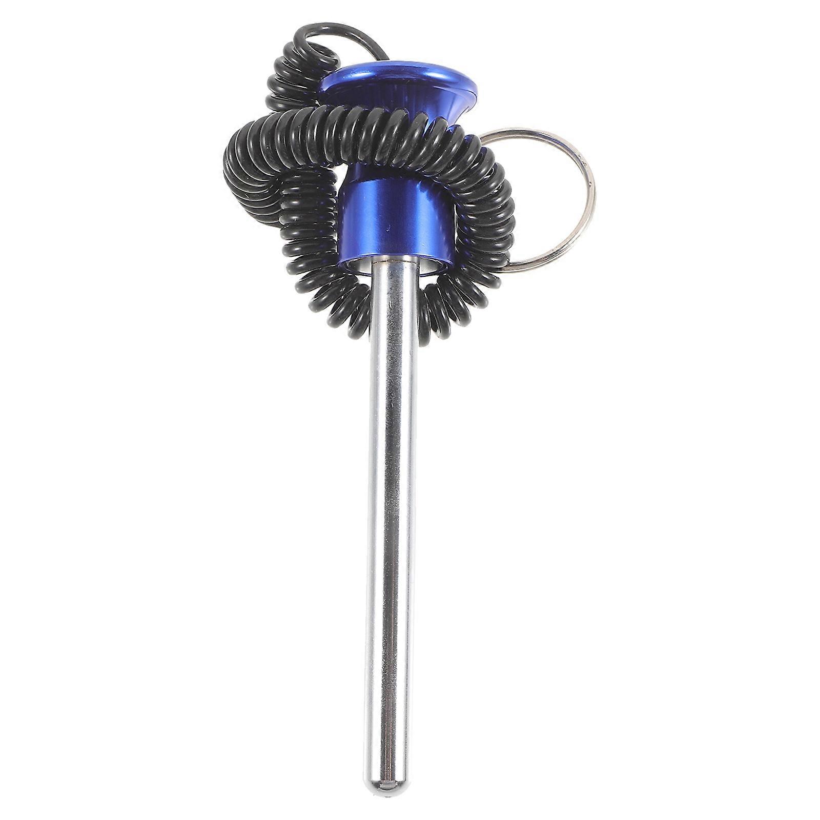 Aluminum Weight Loading Pin Attachment for Fitness Pulley Cable Machine – Secure Magnetic Plate Holder for Home and Gym Strength Training Workouts