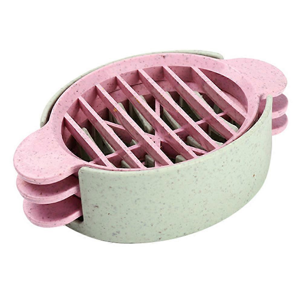 Kitchen Gadget Slicing Assistant Tool Practical Egg PP Material 4.1×2.6×1.2in Shredding Cheese 1Set