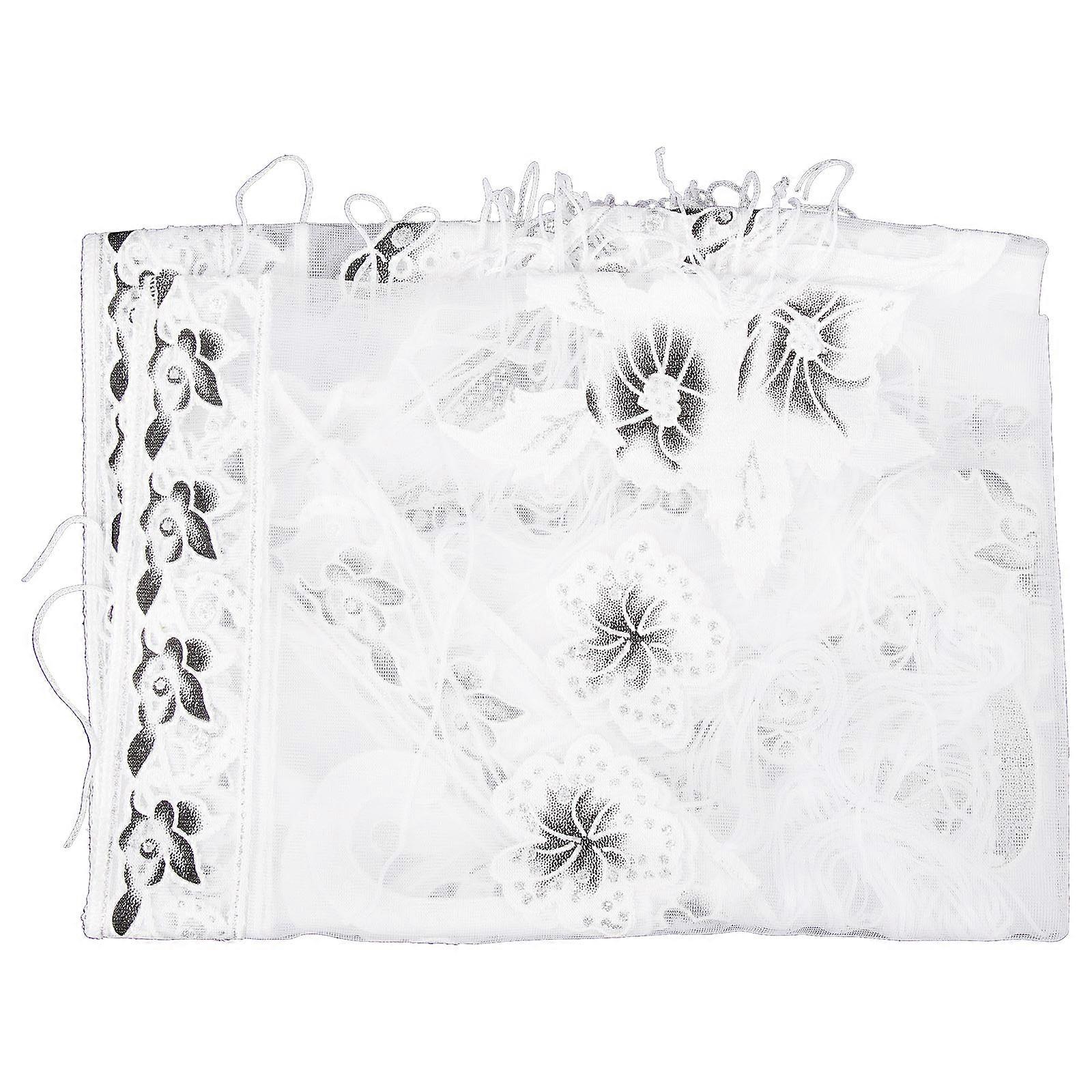 Tassel Shawl Wrap Silver Elegant Cloak Dressing Costume Triangular Shape Casual Wear Polyester 1Pcs