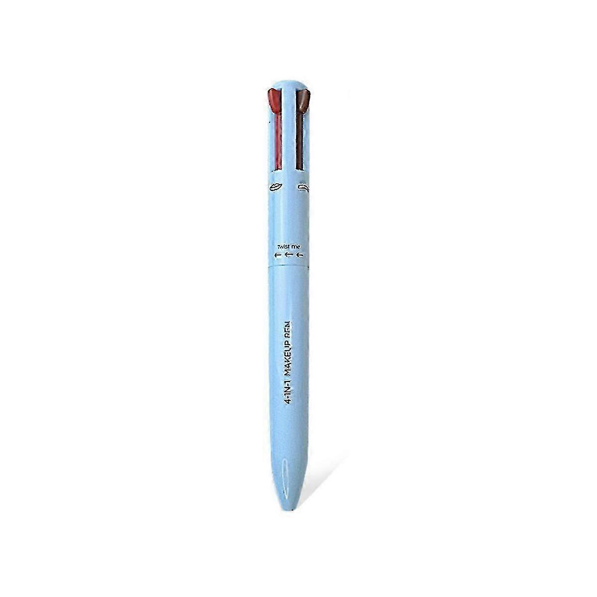 4-in-1 Waterproof Makeup Pen - Multi-Function Eyebrow Pencil with 4 Colours