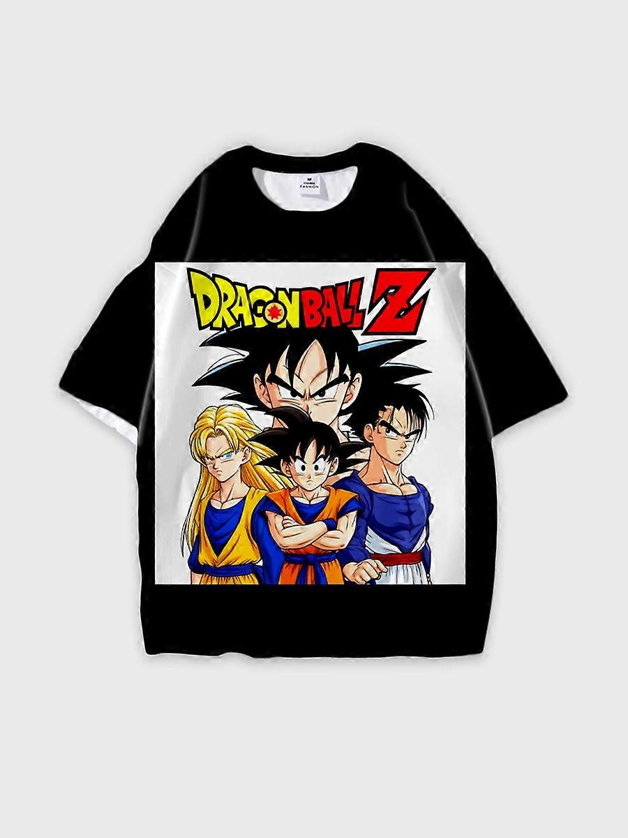 T-shirt round neck Cartoon Pattern loose short sleeve E1455