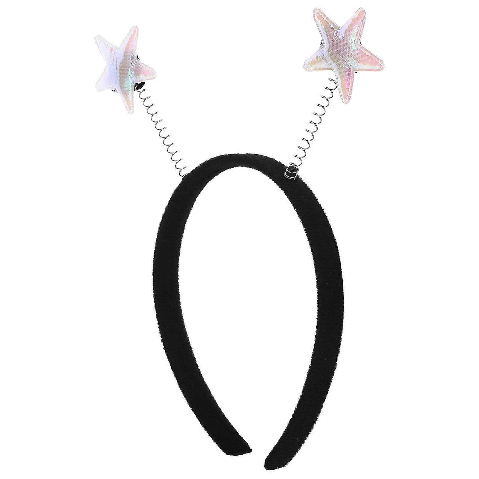 Here's a polished and engaging product description based on your input:
**Pentagram Star Headband – Perfect Spring Party Favor & Hair