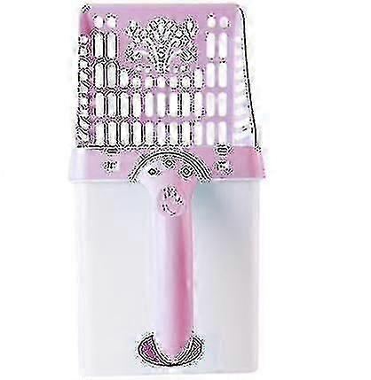 Hmwy-integrated Plastic Cat Litter Spoon Cleaning Kit