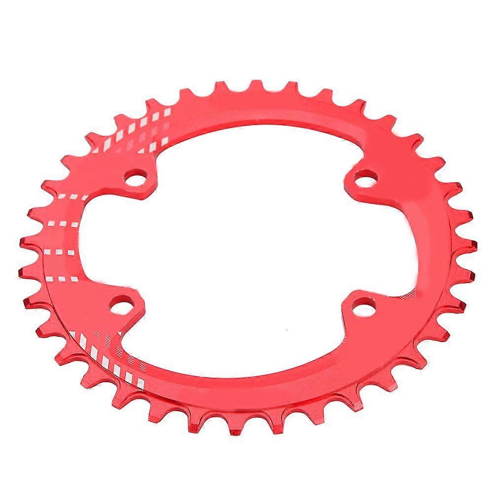 BCD 96MM Narrow Wide Chainring Single Chain Ring for M6000 M7000 M8000 (Red 36T)