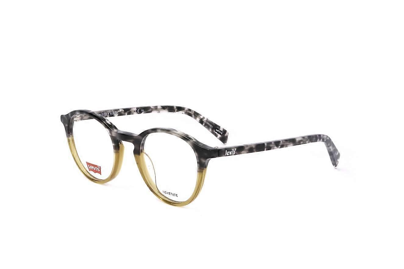 Eyewear Frames Levi s LV 1036 MOI GREY HAVANA BROWN 46/21/140 MAN