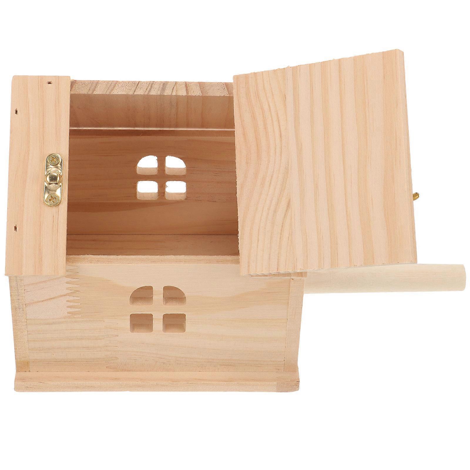 Bird House Cage Set For Breeding Parakeet Nesting Mating Box For Pet Birds Garden Outdoor Decoration 1Set