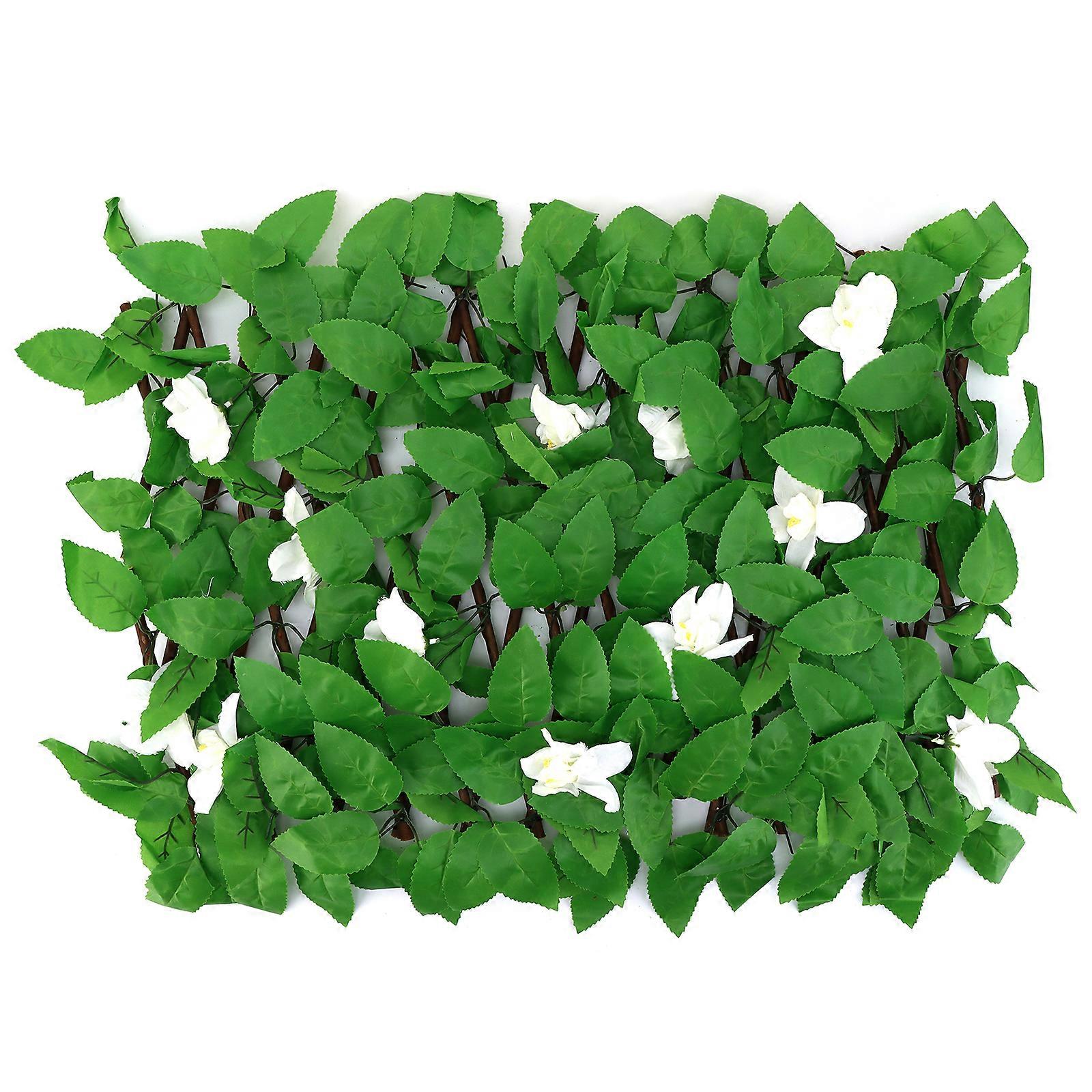 6 Pack-Simulated Fence White Orchid 40*200cm