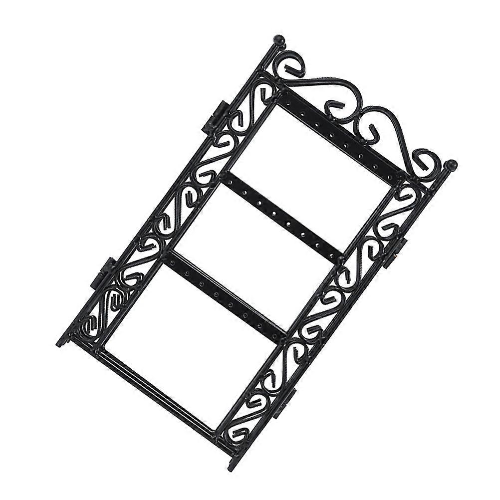 Black Jewelry Storage Rack Display Stand for Storage Use 1Pcs