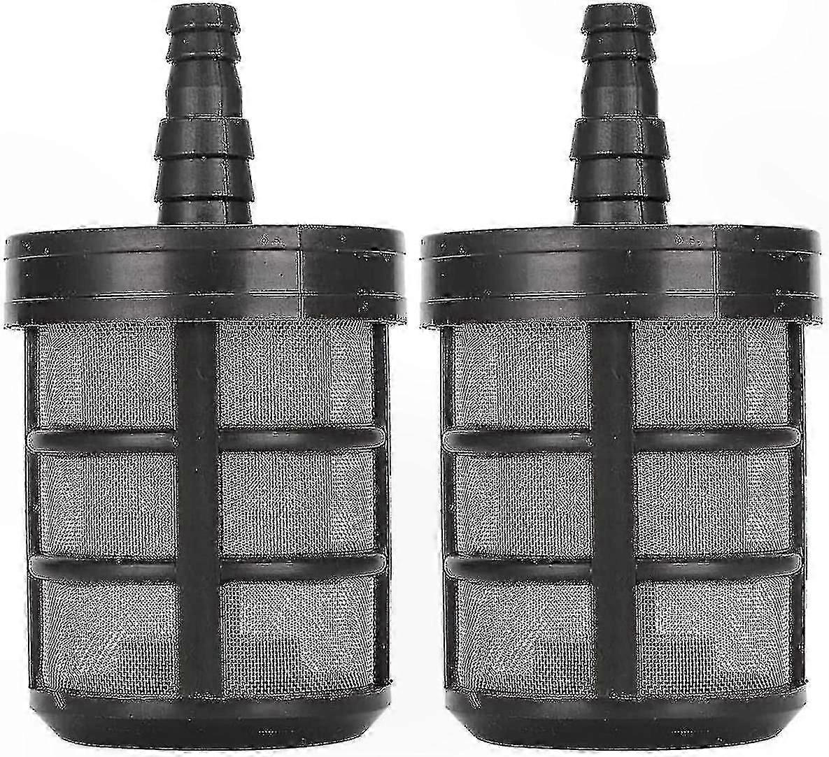 Double Layer Stainless Steel Garden Hose Filter for Sprayers, 2 Pack Water Pump Strainer Encryption Filter