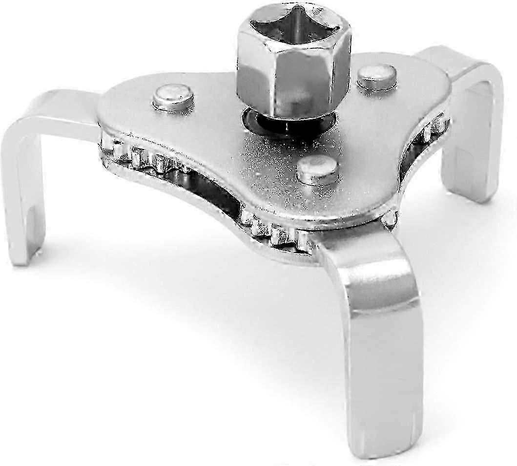 Oil Filter Wrench, Universal Adjustable 3 Jaw Oil Filter Wrench for Diameter 60mm -115mm