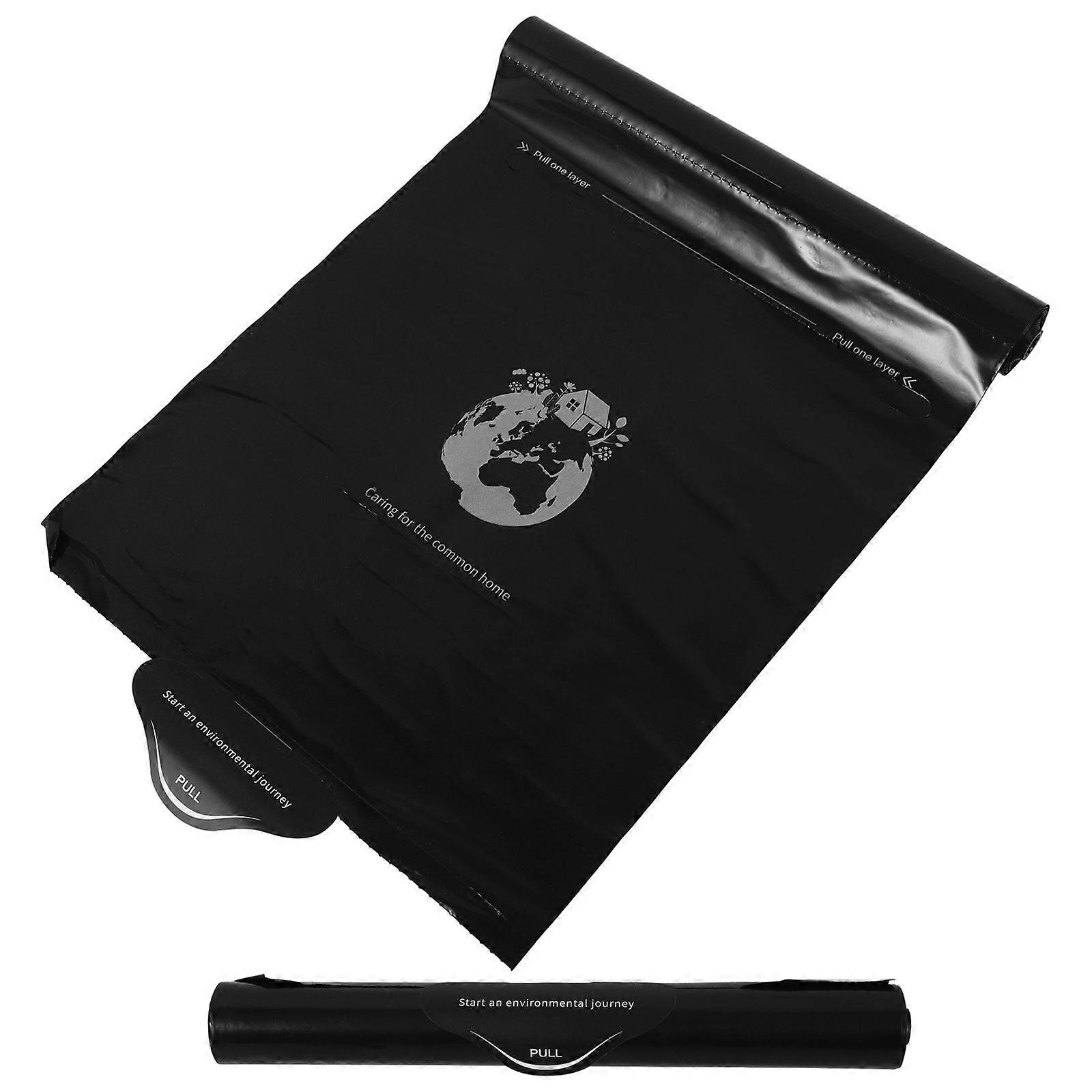 Portable Garbage Bags 2 Rolls Hanging Car Garbage Bag Designed For Drivers And Car Owners In Sleek Design With Leak-proof Feature