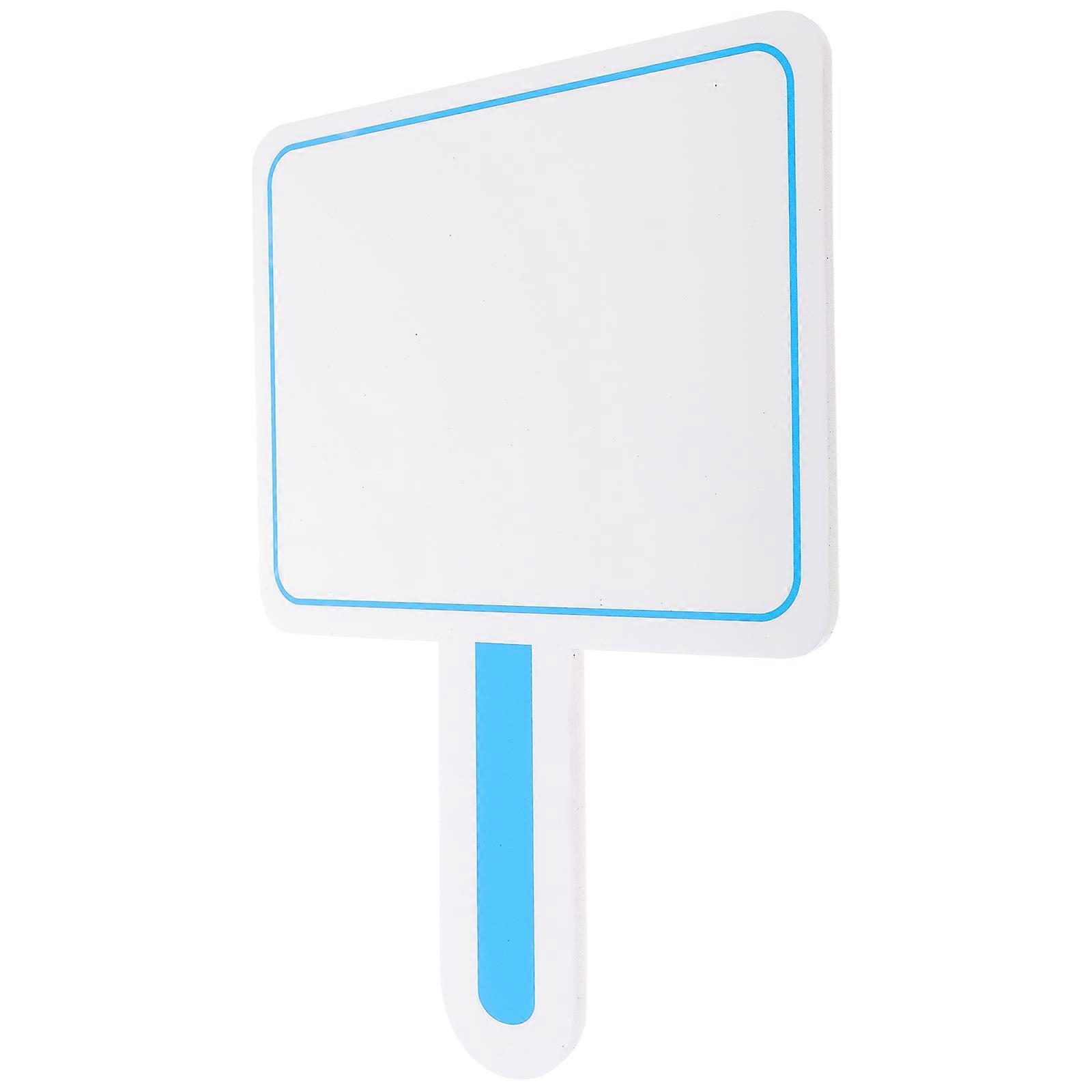 Worgeous Single Side Scoreboard Blank Writable 1 Set Handheld Scoreboard for Auctions Whiteboard