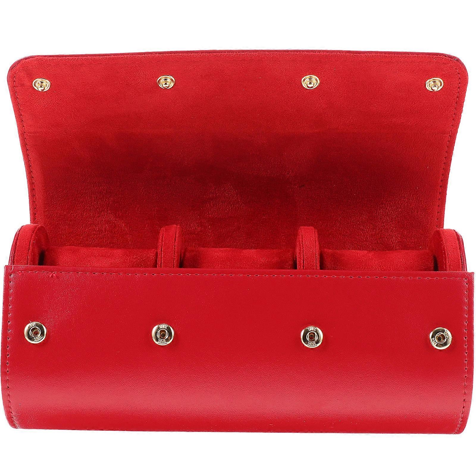 Watch Roll Case For Watch Enthusiasts Travel Home Display Compact Design 1Pack