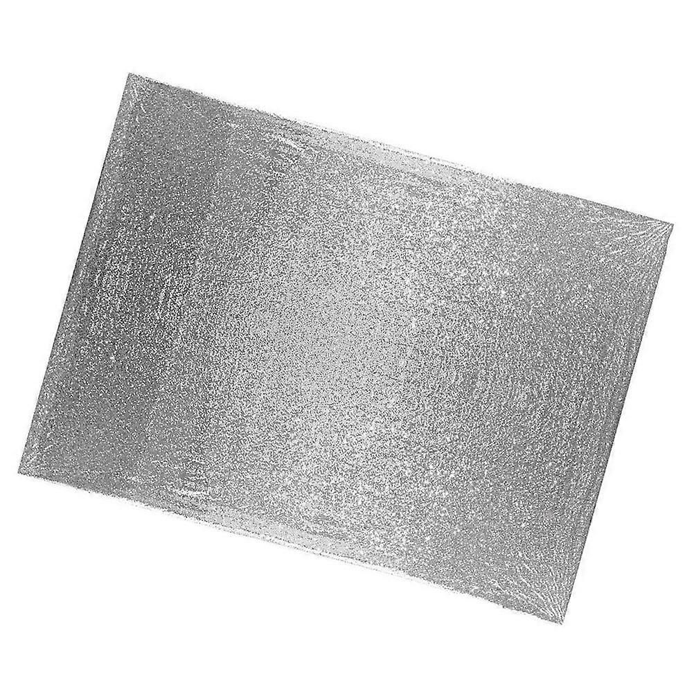 Shimmer Sequin Fabric Backdrop for Decoration Silver Perfect for Wedding Parties and More 1 2x1 8m