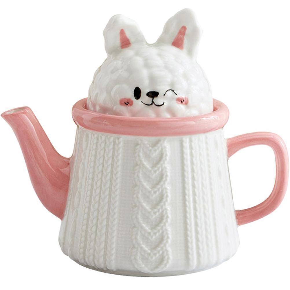 Here's a polished and professional product description based on the title you provided:
**Adorable Rabbit Ceramic Water Carafe with Cup Lid –