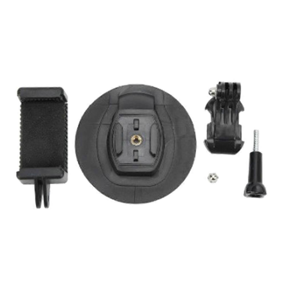 1 Set Camera Mount Bracket for Surfboard Paddleboard Made of PVC Plastic Black Outdoor Use
