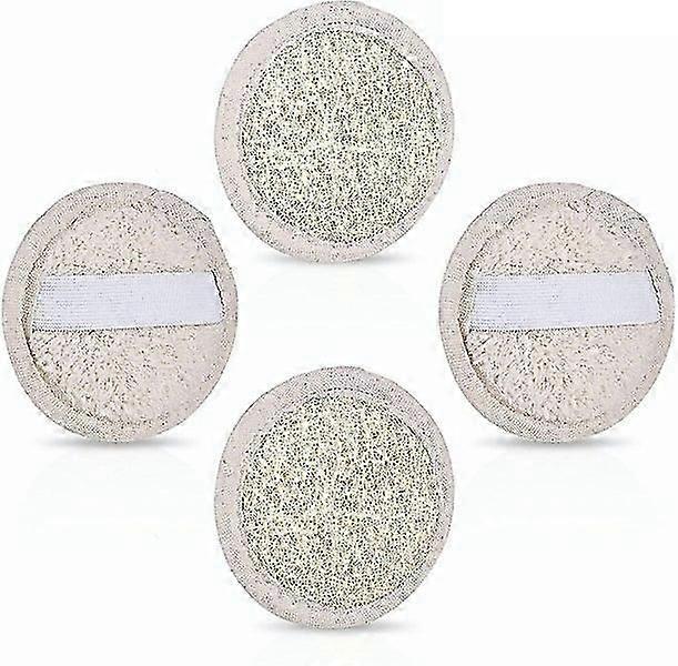 Mini Round Exfoliating Loofah Shower Sponge Pad