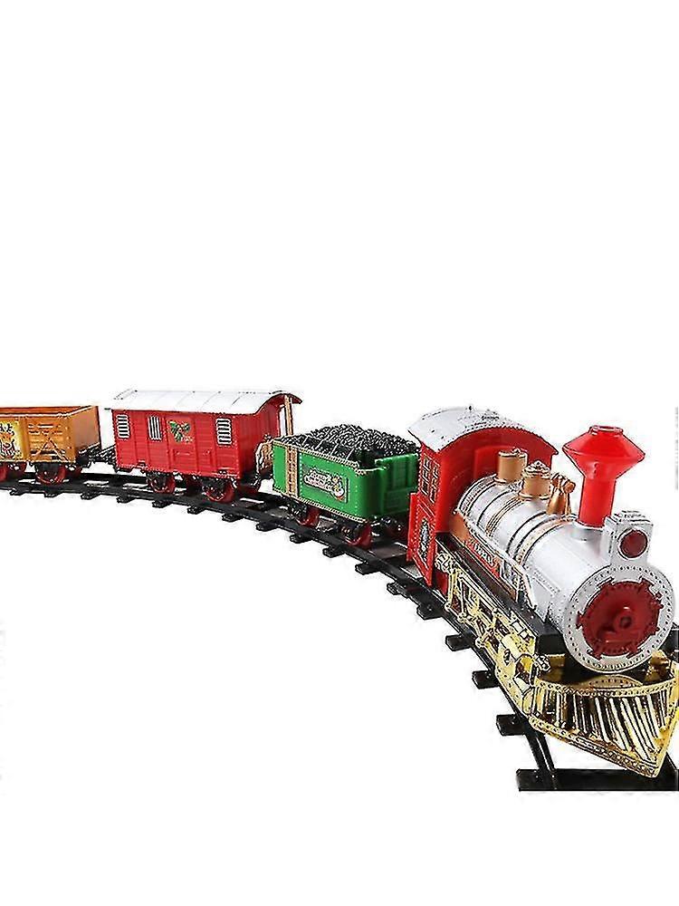 煙、ライト、音付き電車セット - 子供用鉄道キット