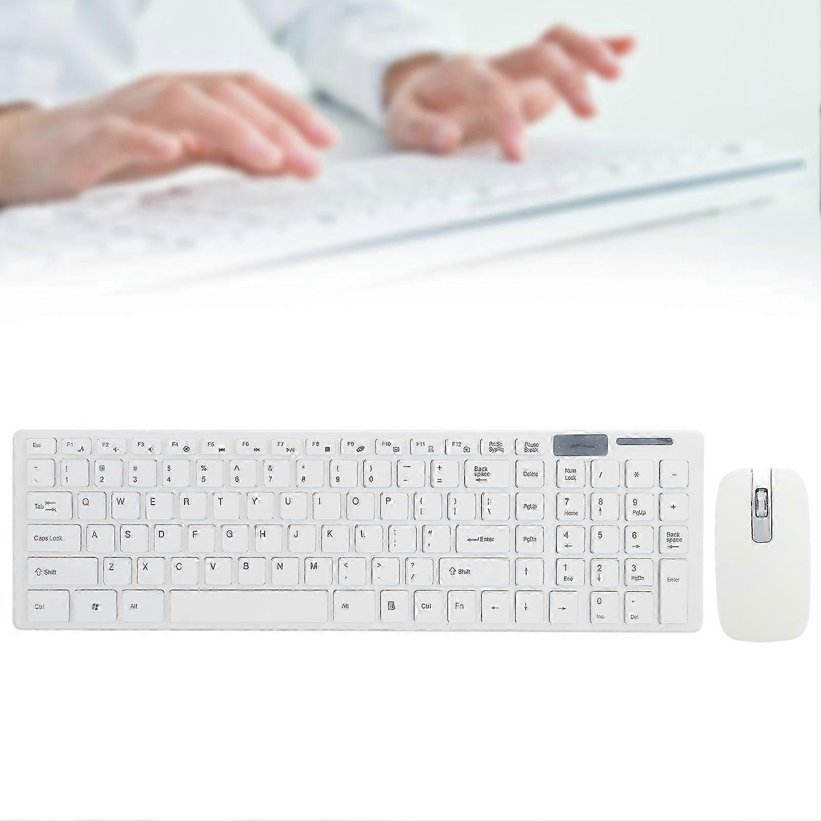Wireless mouse and keyboard set 10m remote control Smart Sleep fingerboard and
