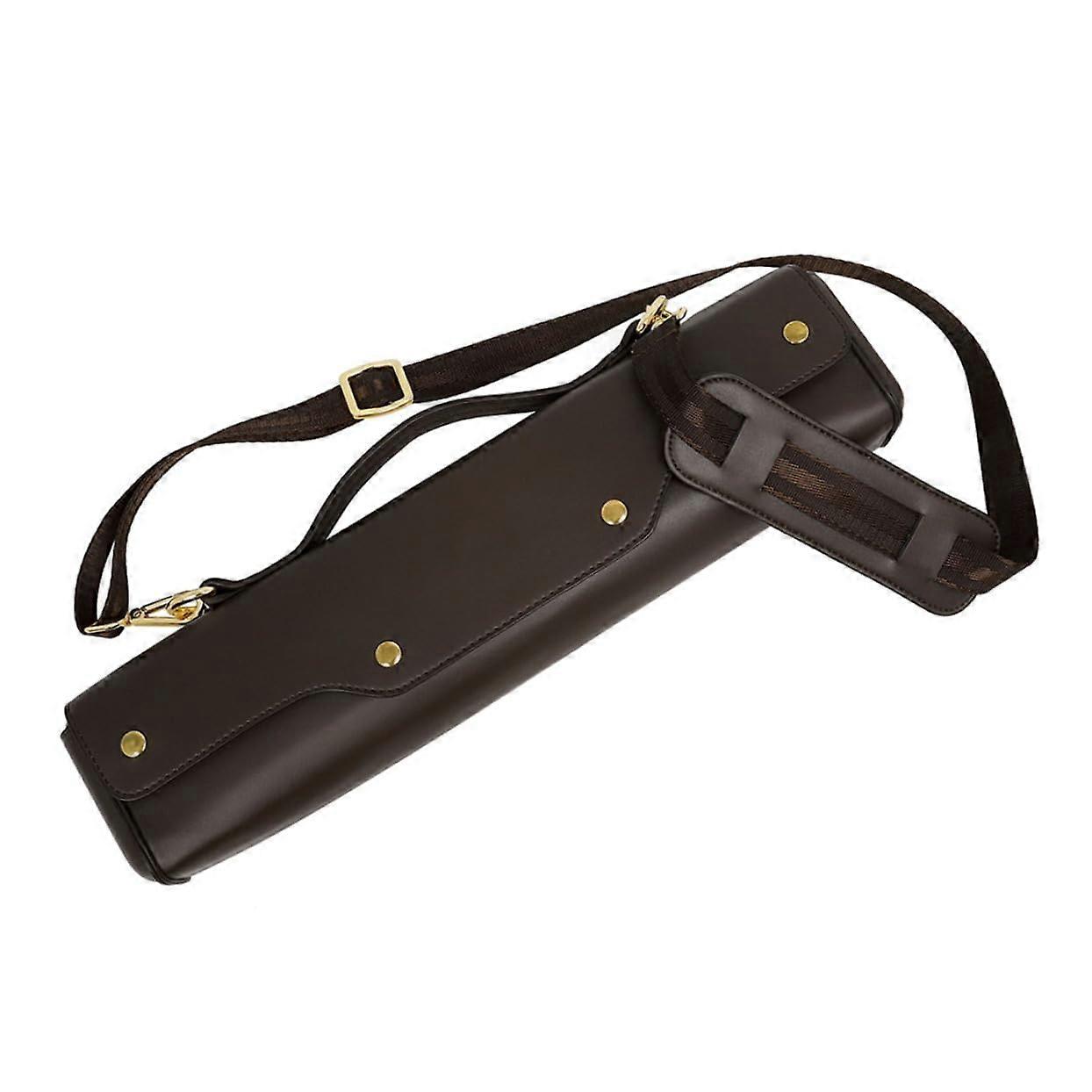 Flute Carry Bag Waterproof Storage Bag with Adjustable Shoulder Strap and Handle for Flutes Robust for Musicians on the Go