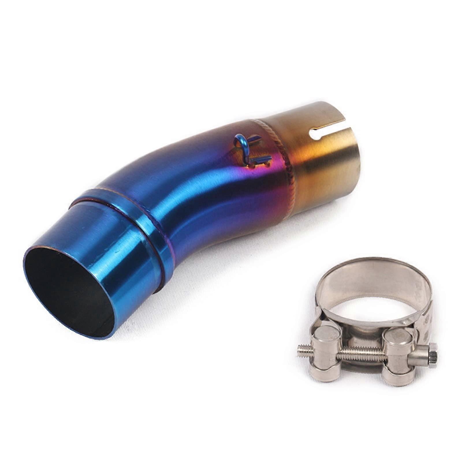 Slip-On Exhaust System For Kawasaki Ninja 400 EX400 Z400 2017-2021 With 51mm Center Pipe Color 2