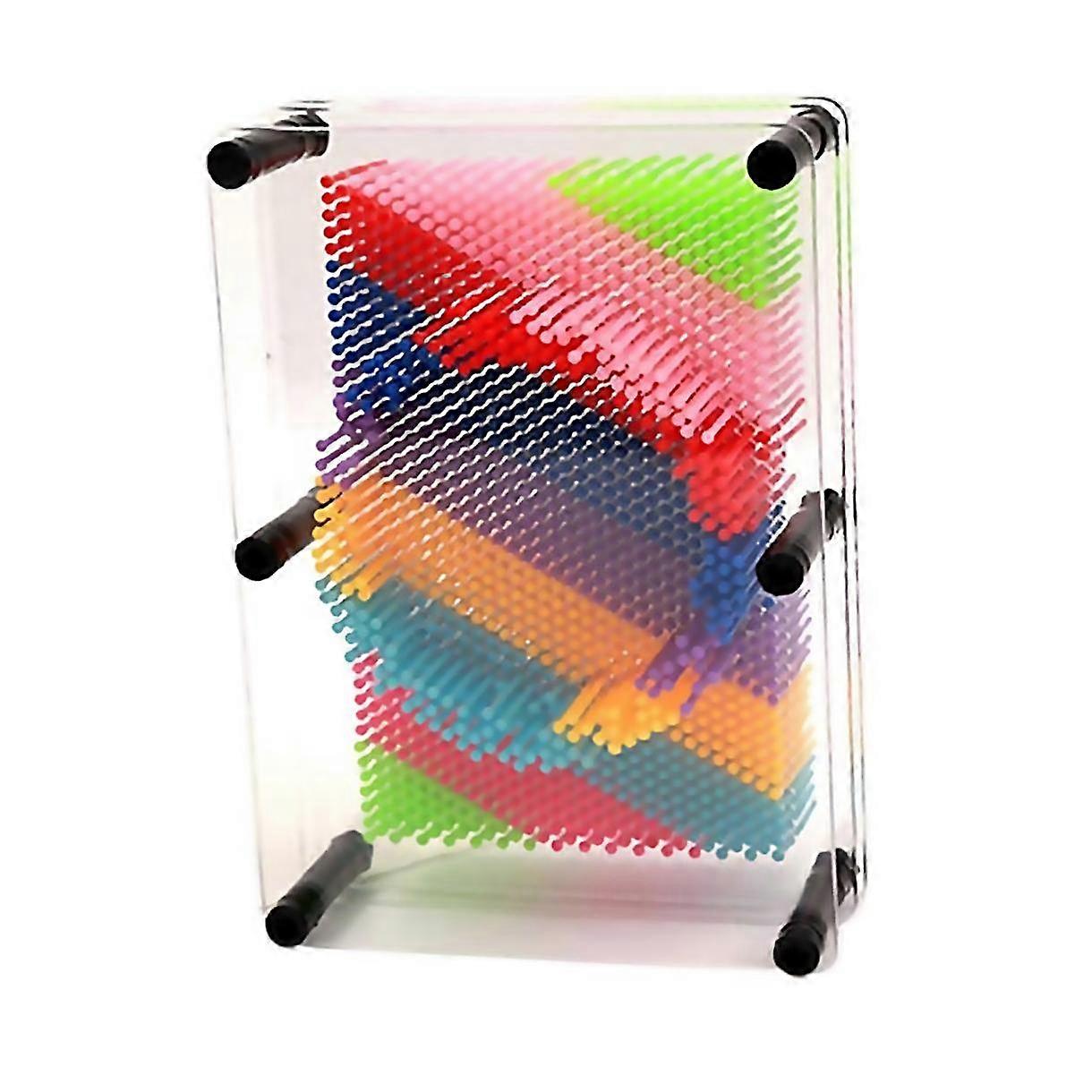 Pour l’arc en ciel empreinte d’aiguille modifiable clone main forme modèle jouet