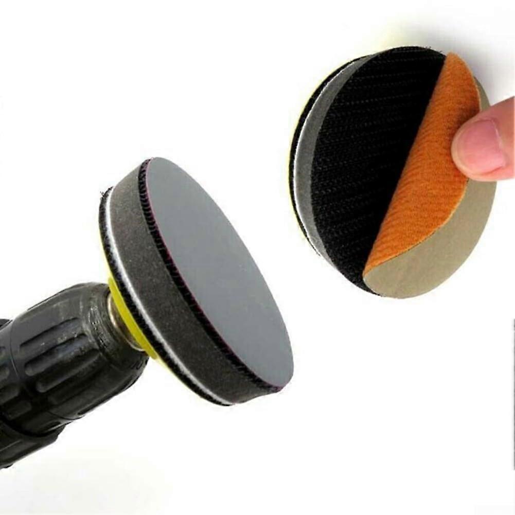 Flexible Sanding Discs 50-Pack 7.6 cm Diameter For Wet And Dry Use Wood Stone Metal DIY Projects