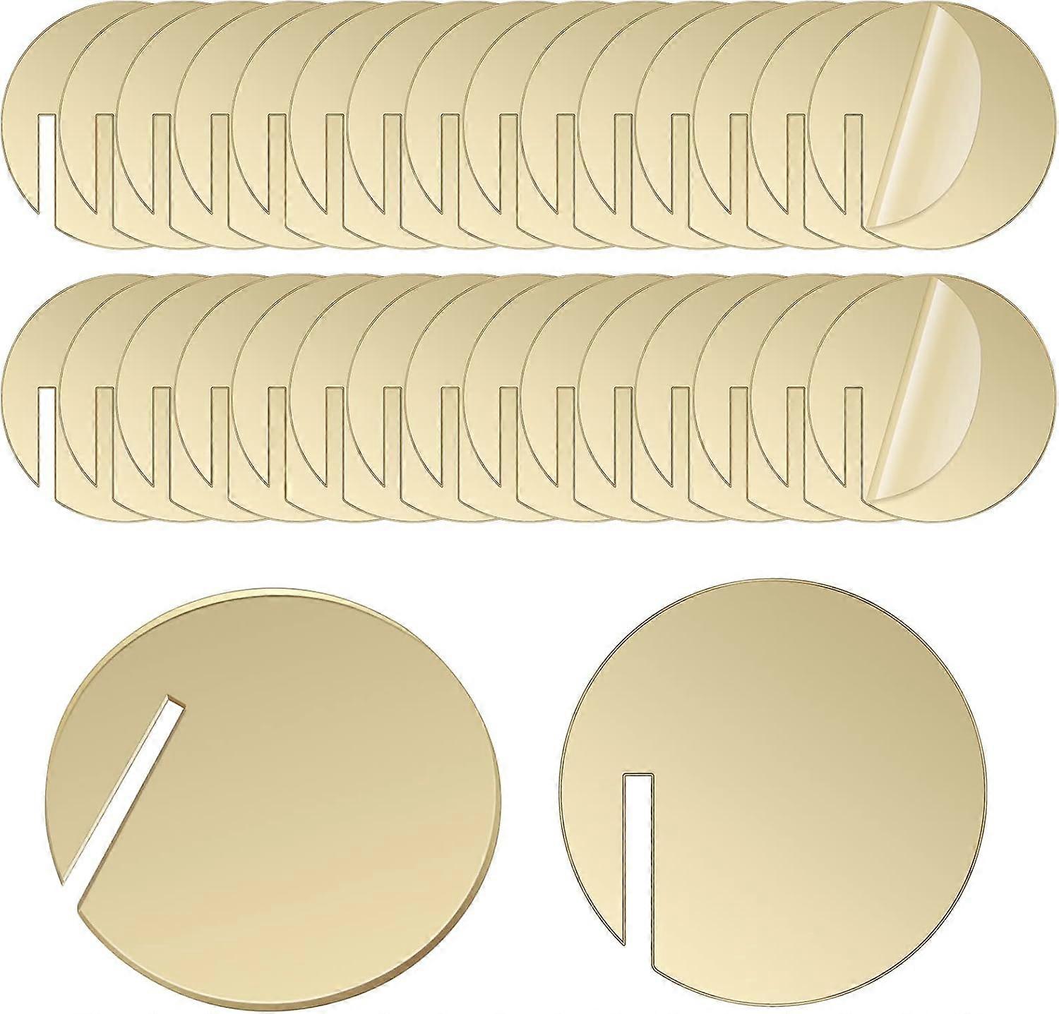 30 Acrylic Round Drink Labels Round Party Drink Labels Round Labels