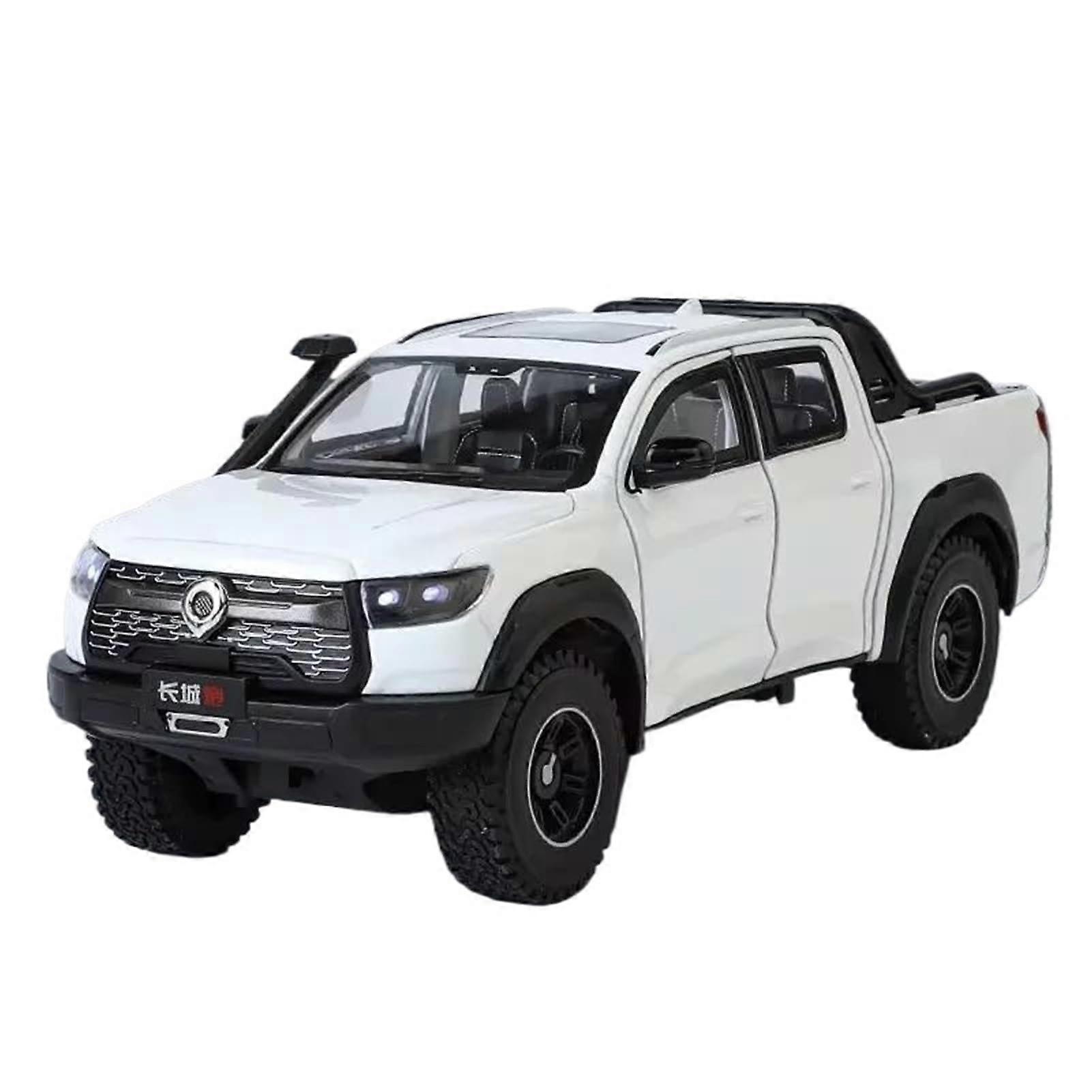 Druckguss 1:24 Die-Cast Alloy Model Kit, White Metal Collector Vehicle Ornament