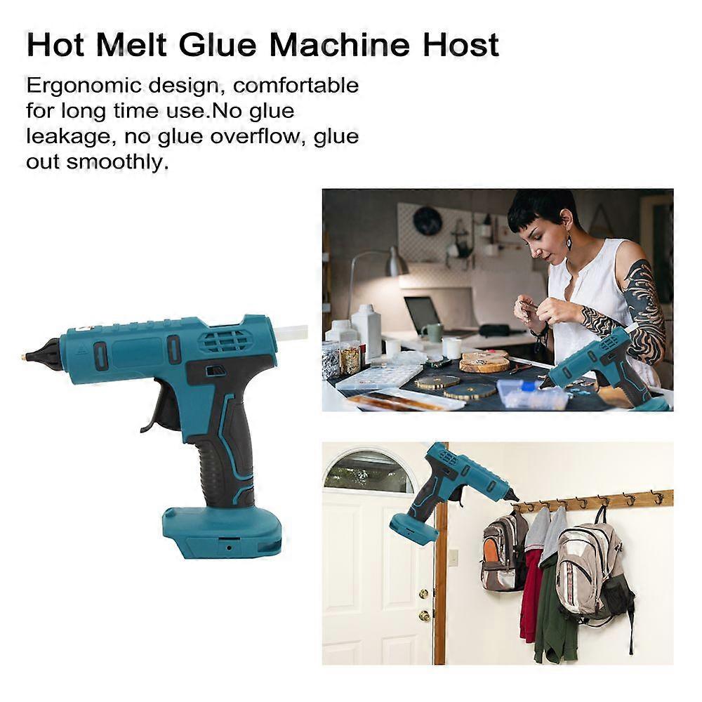 Professional Cordless Hot Melt Glue Machine Portable Rechargeable Craft DIY Repairing Tool Hot Glue Extrusion Device