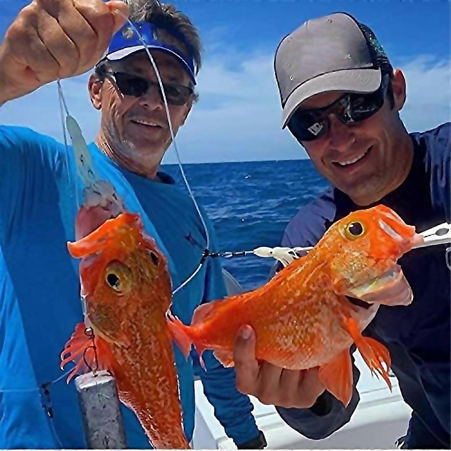 Für Glow Squid Deep Drop Tilefish