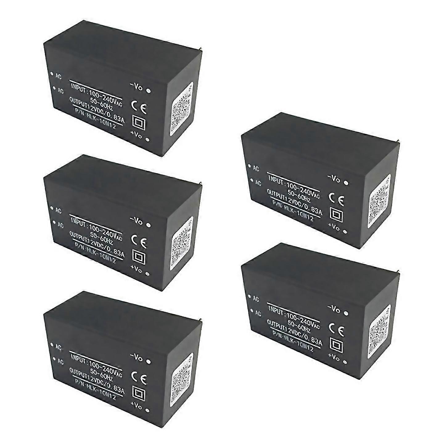 For 5pcs Acdc Power Supply Module Ac Dc Converter 220v To