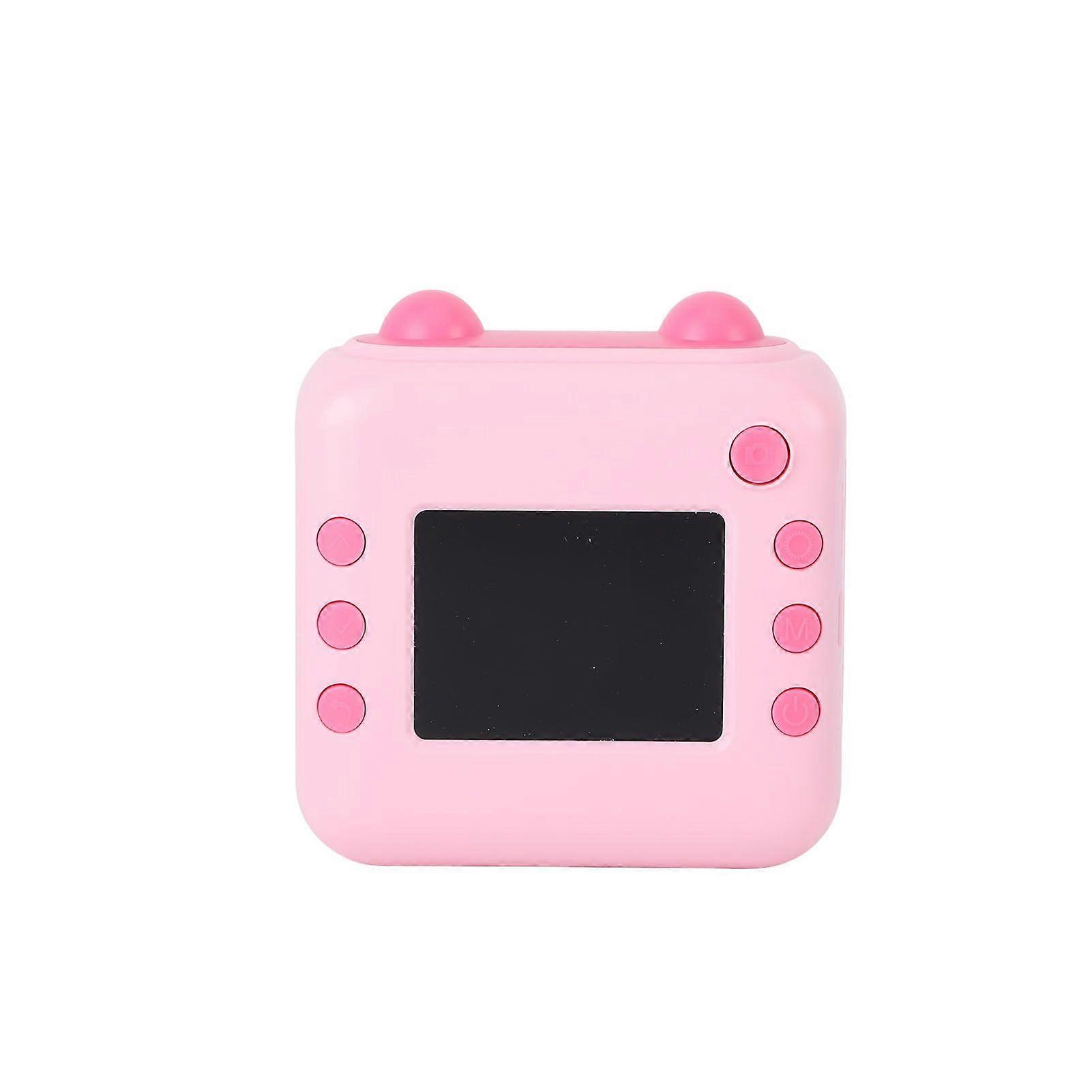 Camera Instant Print Kids Instant Camera 2.4 Inch Screen High Definition Recording Instant Camera for Kids Pink