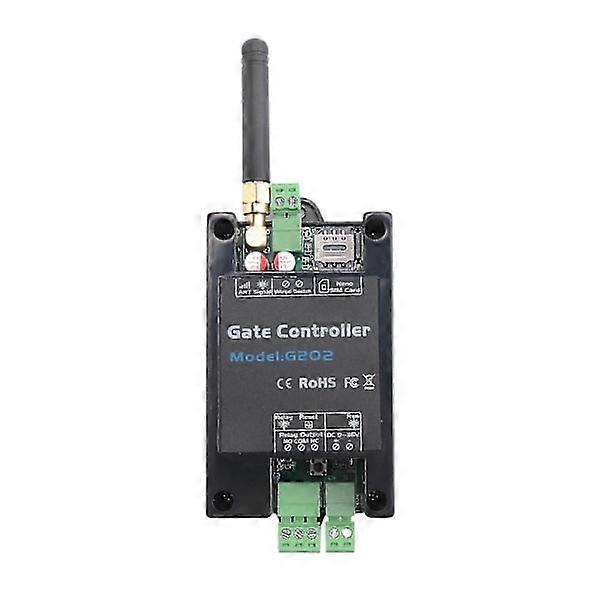 G202 GSM Gate Opener 4G Single Relay Switch Mobile Phone Electric Gate Remote Control 850/900/1800/1900MHz
