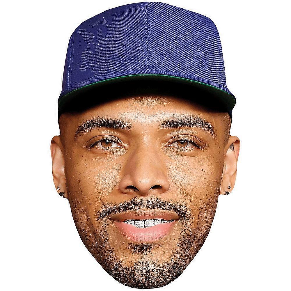 Claude George Jr (Hat) Celebrity Mask, Flat Card Face