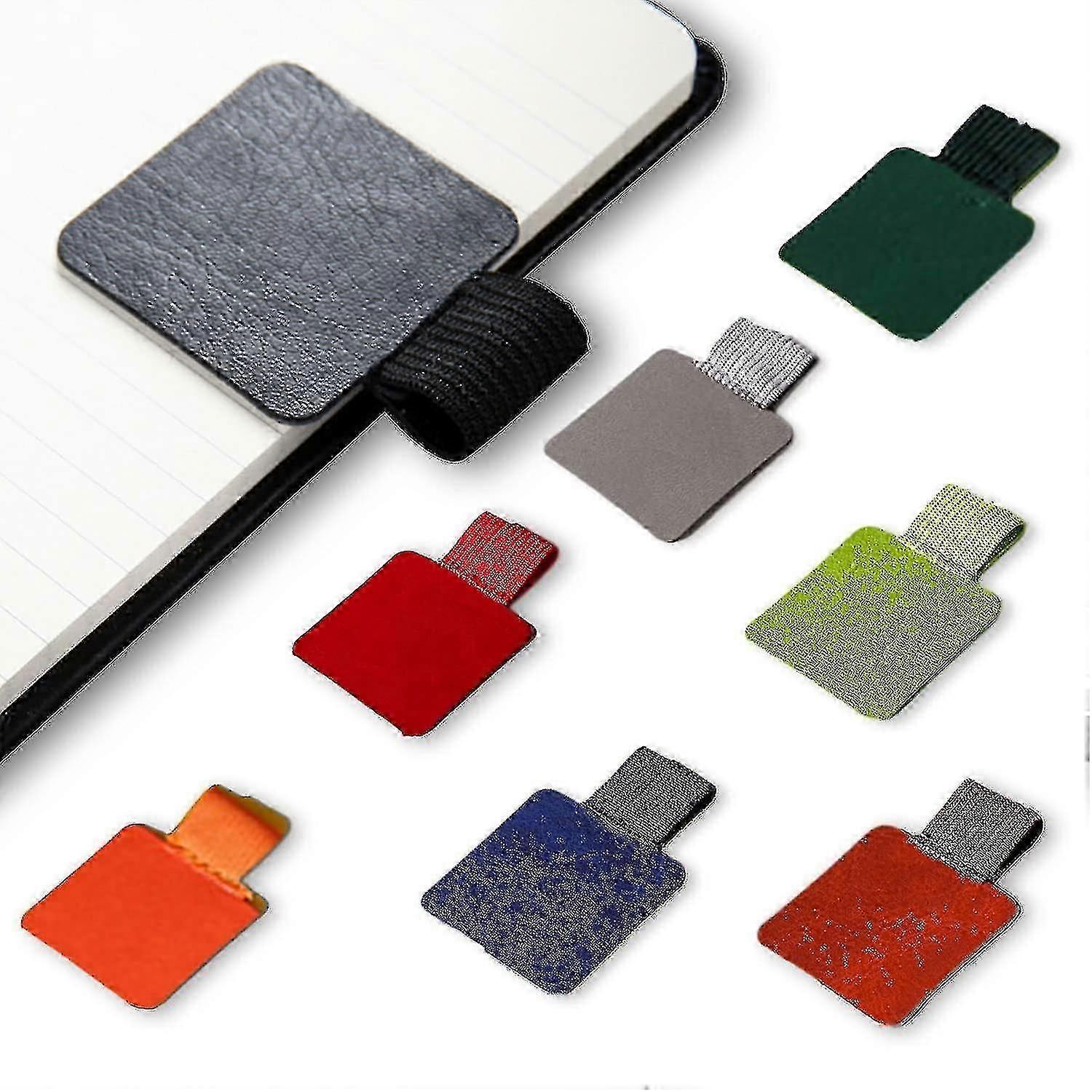 8 Pack Pen Loop, Self-adhesive Pen Holder, Notebook Pen Holder Self-adhesive Pen Ring, Mixed Color Pen Loops Elastic