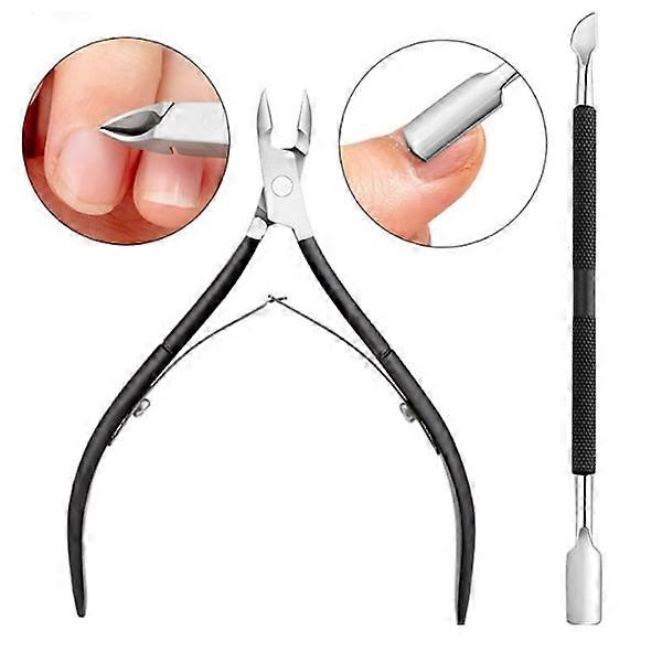 Cuticle Trimmer with Cuticle Pusher Cuticle Remover Cuticle Trimmer