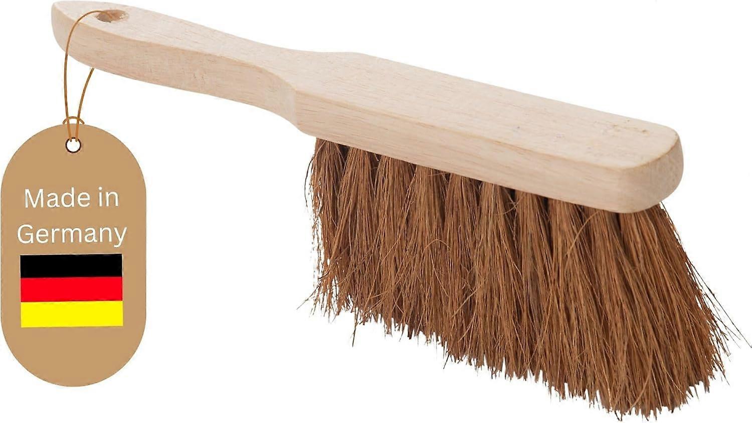 Handfeger KOKOSBORSTEN Autohandfeger Besen weiche Borsten Kokoshandfeger Industriehandfeger Auto Schneebesen Holz Hand Brush Handfeger Grob Handfeger