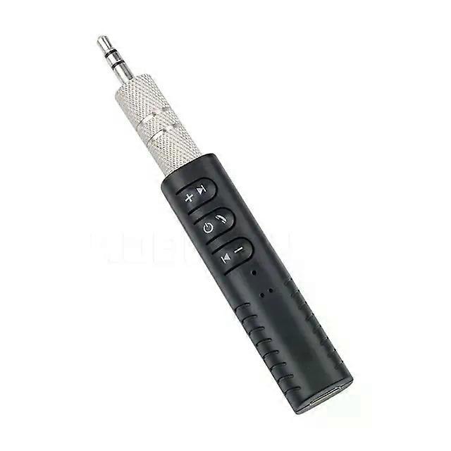 Mini Wireless Bluetooth Receiver V5.0 Bluetooth Car kit 3.5mm Jack connection Suitable for Wired earphone Car Mp3 player Speaker phones