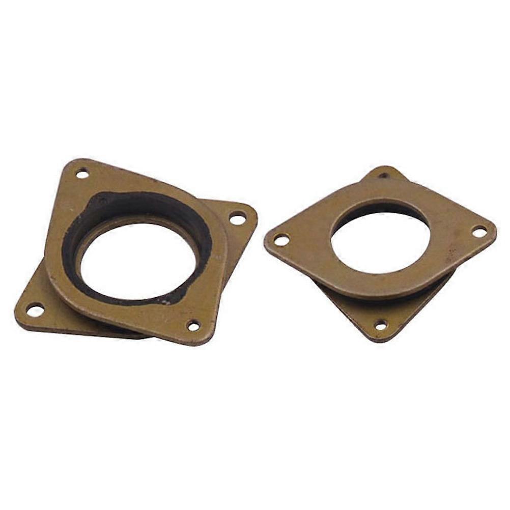 Steel Rubber Damper 3Pcs Vibration Damper For 3D Printer 4X4Cm Golden Reduce Vibration