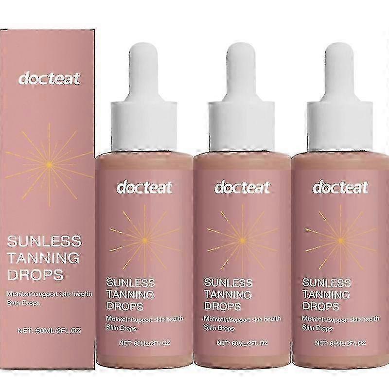 Tan Replenishing Boosting Drops fra DOCTEAT - Selvbrunercreme med bronzing-effekt