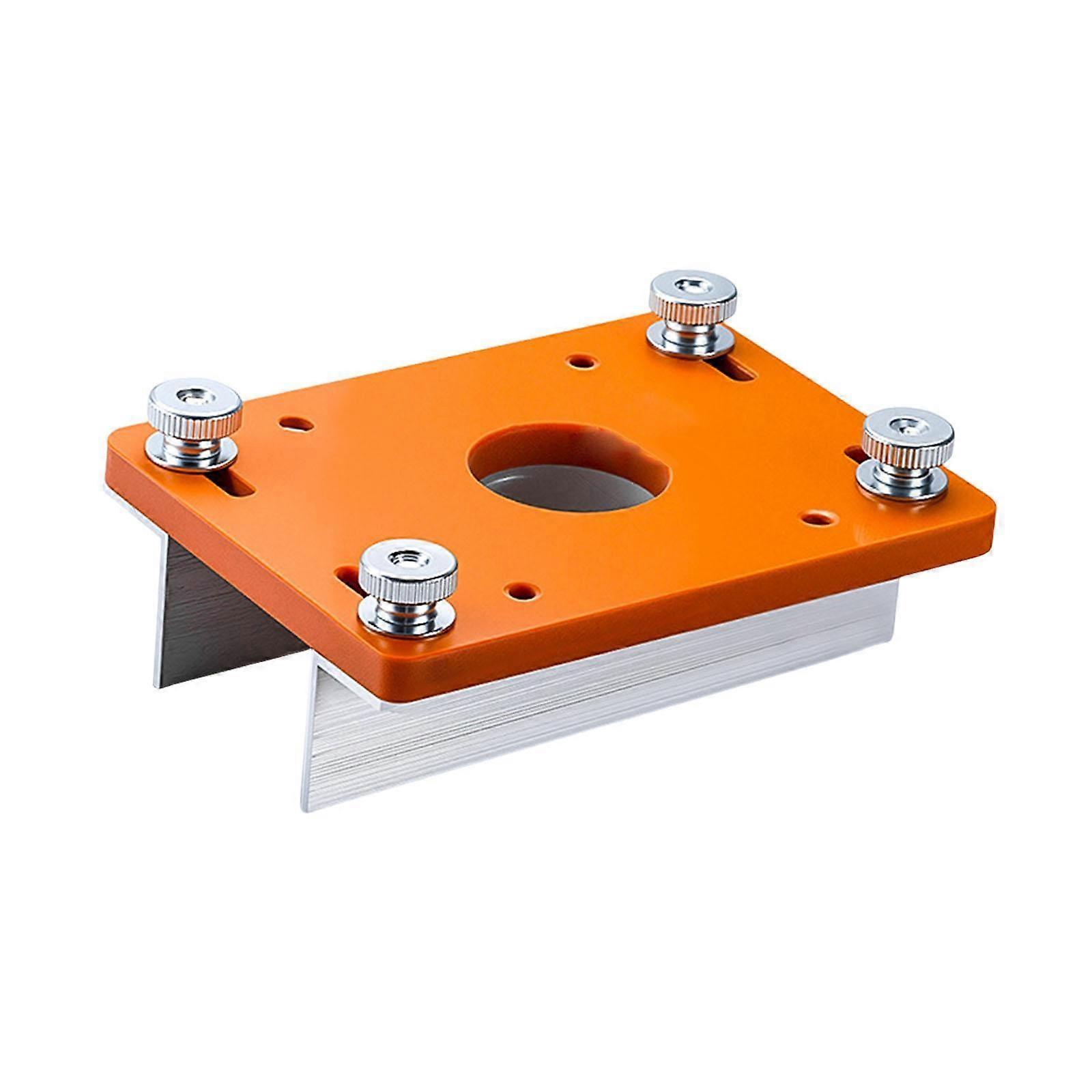 Router Table Insert Plate, Slotted Flip Board Trimming Tool for Woodworking, Cupboard DIY