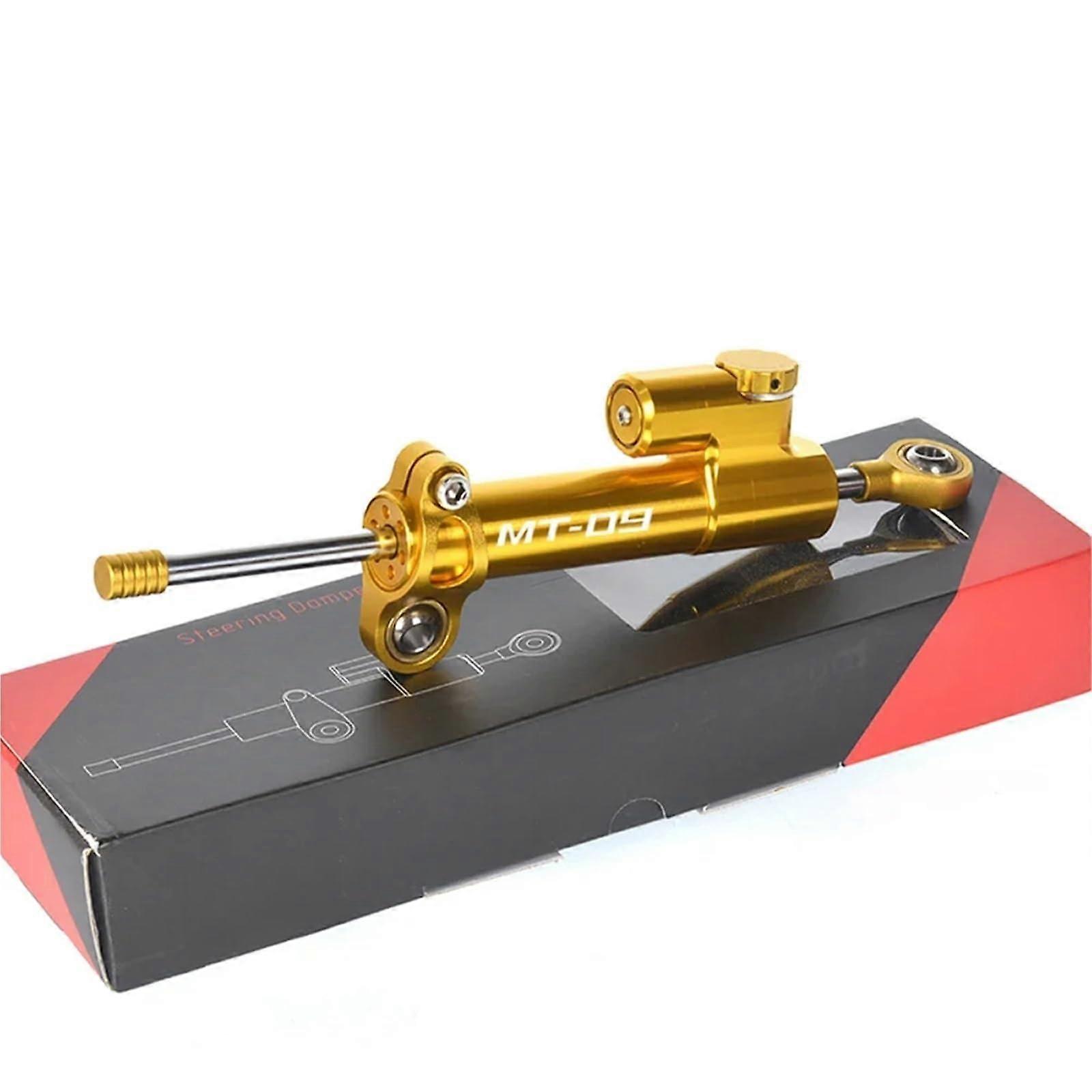 Motorcycle Adjustable Steering Stabilize Damper Safety Control Bracket Mounting Kit for Yamaha MT09 2013 Multicolor