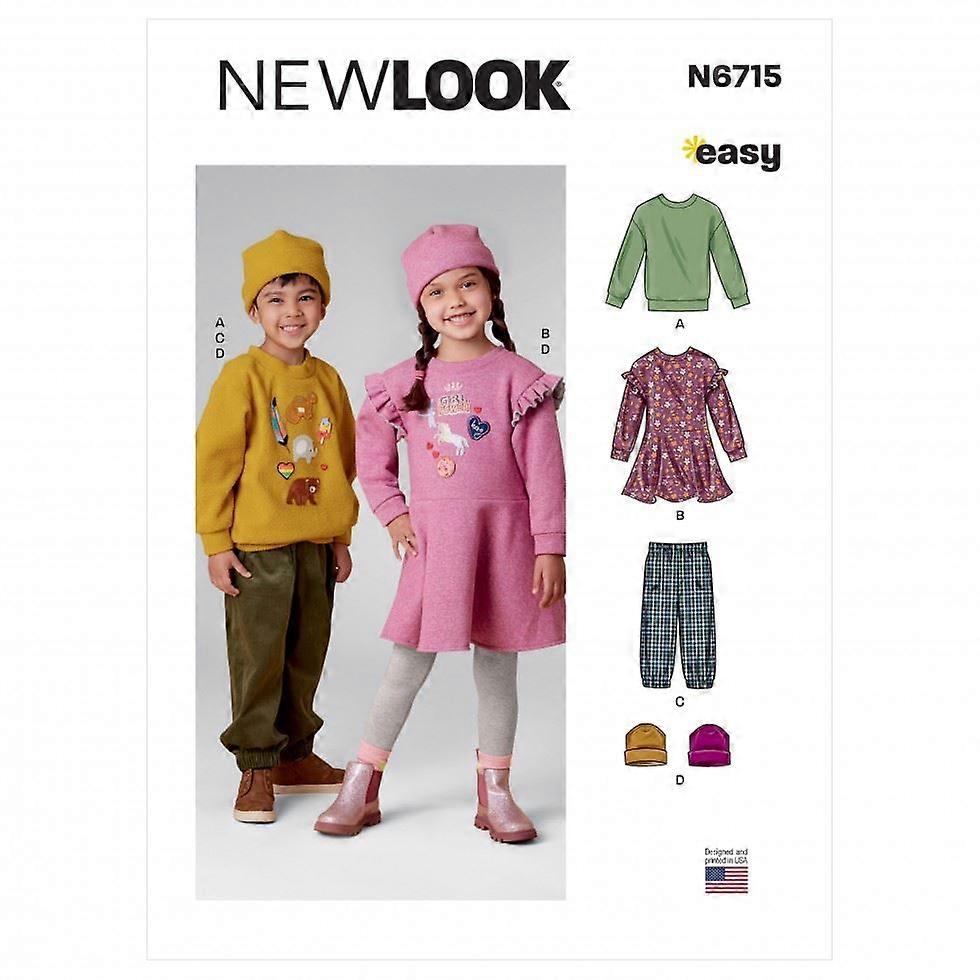 New Look Paper Sewing Pattern 6715